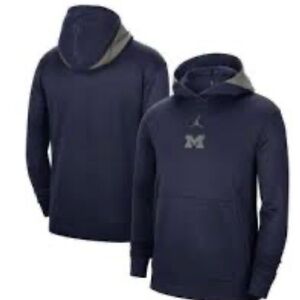 Men's Jordan Navy Michigan Wolverines Hoodie